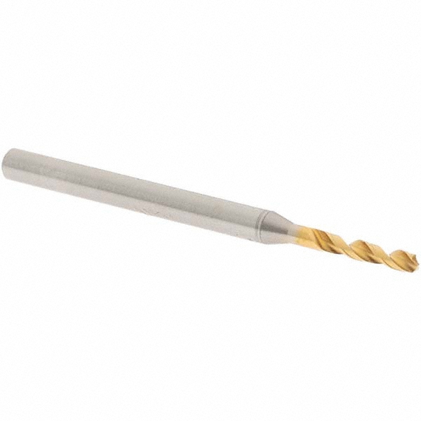 Hertel Spotting Drill: 3/8" Dia, 120 deg, 7" OAL, High-Speed Steel - H-8119D095207