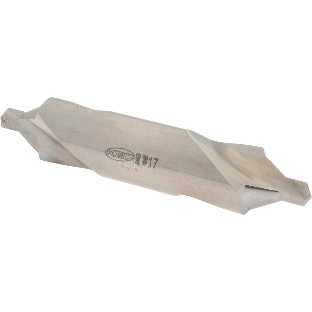 Keo Combination Drill & Countersink: #19, 7/8" Body Dia, 118 deg, High-Speed Steel - 906-000-274