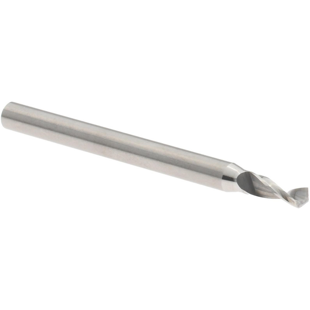 Accupro Spotting Drill: 2.30 mm Dia, 120 deg, 38 mm OAL, Solid Carbide - A-6140230R