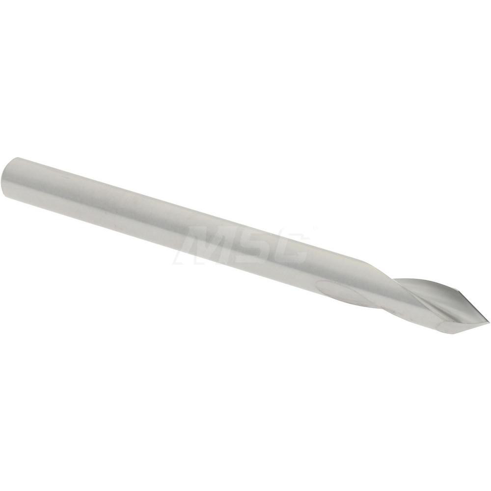 Accupro Spotting Drill: 2.30 mm Dia, 120 deg, 38 mm OAL, Solid Carbide - A-6140230R
