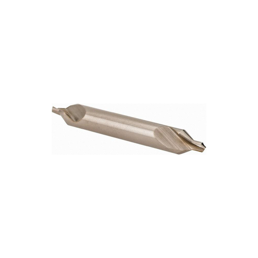 Hertel Combination Drill & Countersink: #3, 1/4" Body Dia, High-Speed Steel - 585U 3