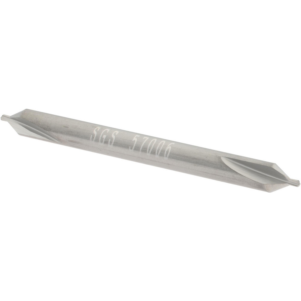 Magafor Combination Drill & Countersink: #0, 1/8" Body Dia, 118 deg, Cobalt - 81105500E00