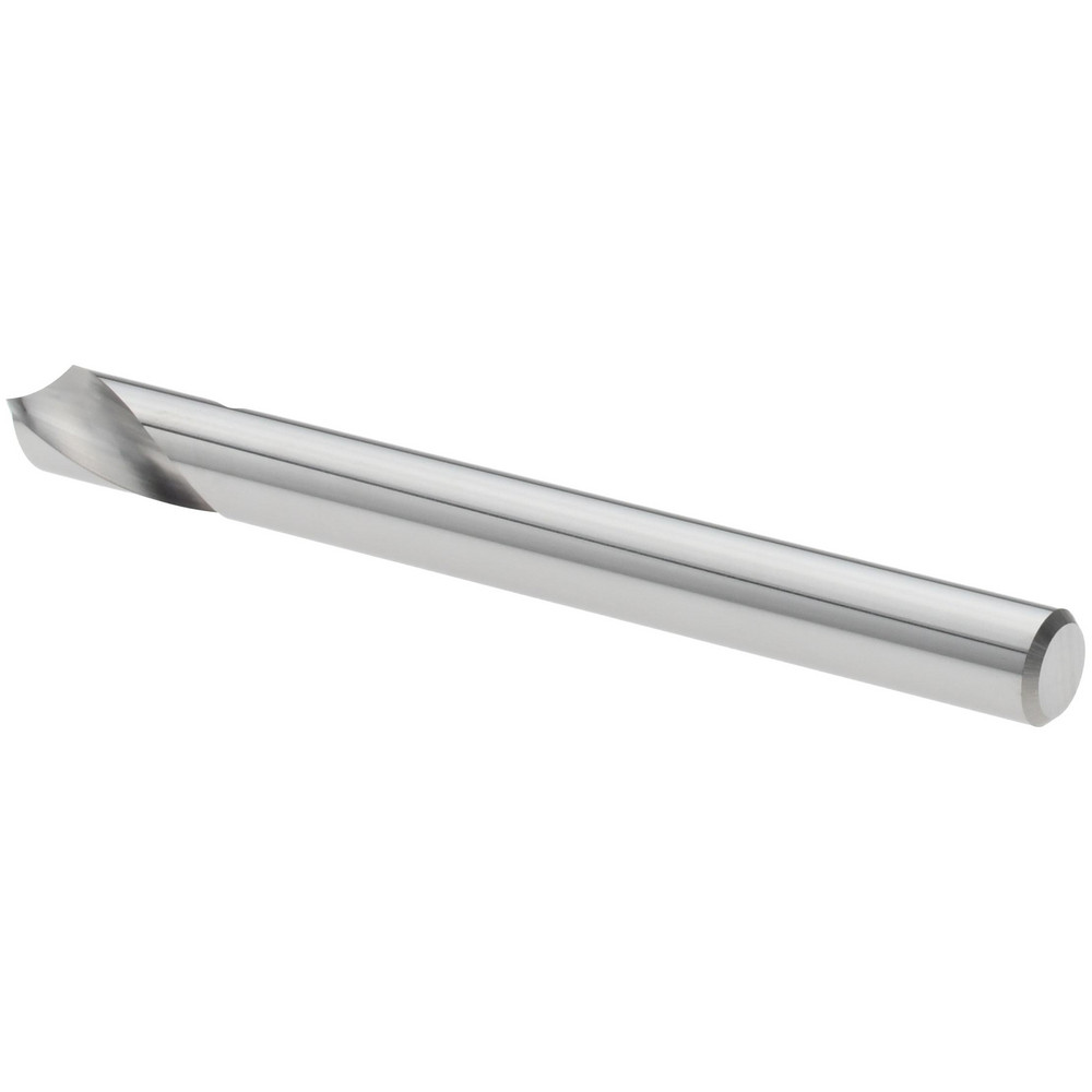 Titan USA Spotting Drill: 3/16" Dia, 90 deg, 2" OAL, Solid Carbide - TC18712