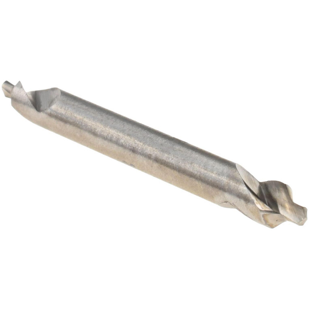 Magafor Combination Drill & Countersink: #2, 3/16" Body Dia, High-Speed Steel - 81155020000
