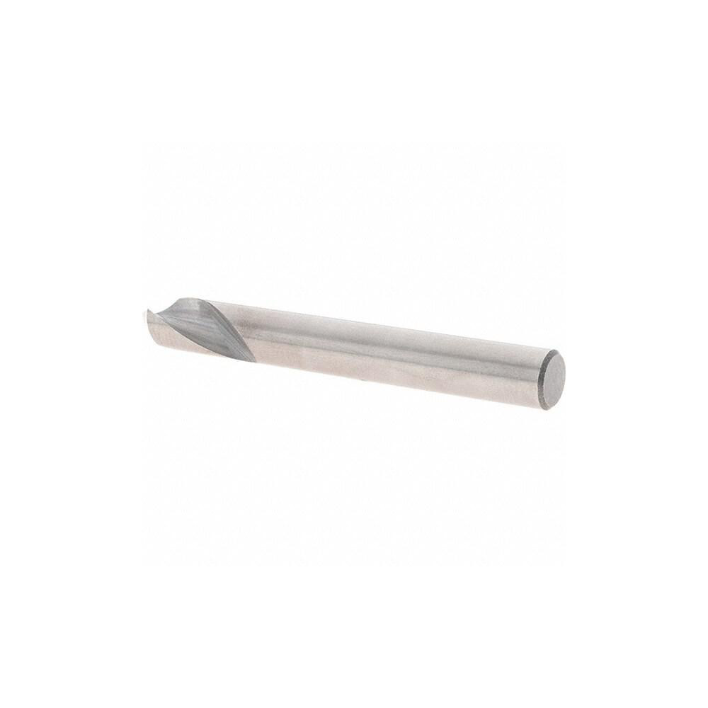 Chicago-Latrobe Spotting Drill: 3/8" Dia, 90 deg, 3-1/8" OAL, Solid Carbide - 78222