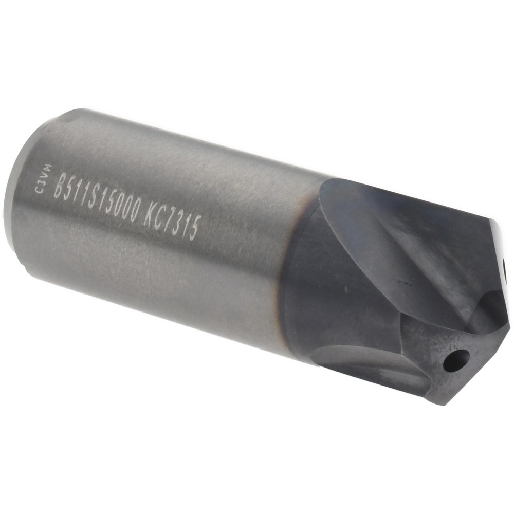 Kennametal Spotting Drill: 15.00 mm Dia, 118 deg, 44.5 mm OAL, Solid Carbide - 2963663