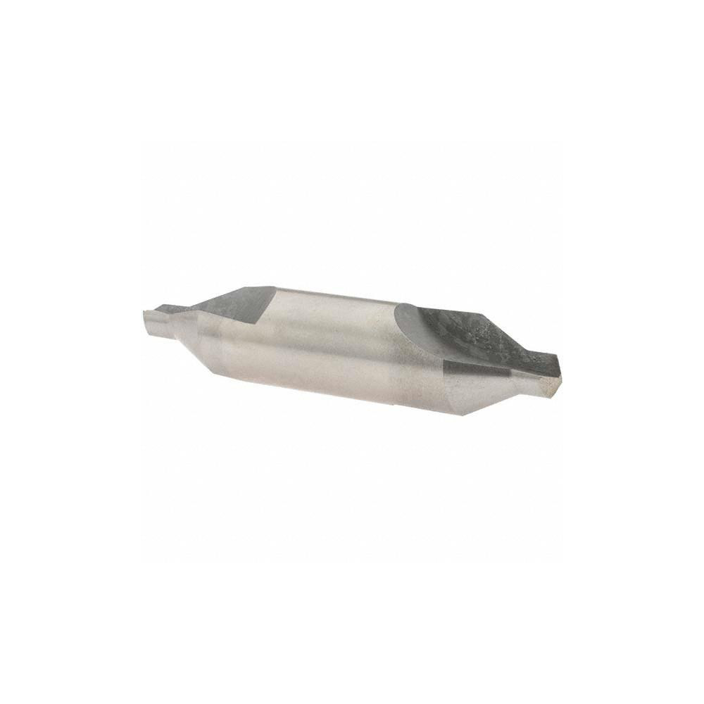 Value Collection Combination Drill & Countersink: #8, 3/4" Body Dia, 60 deg, High-Speed Steel - -22269-8