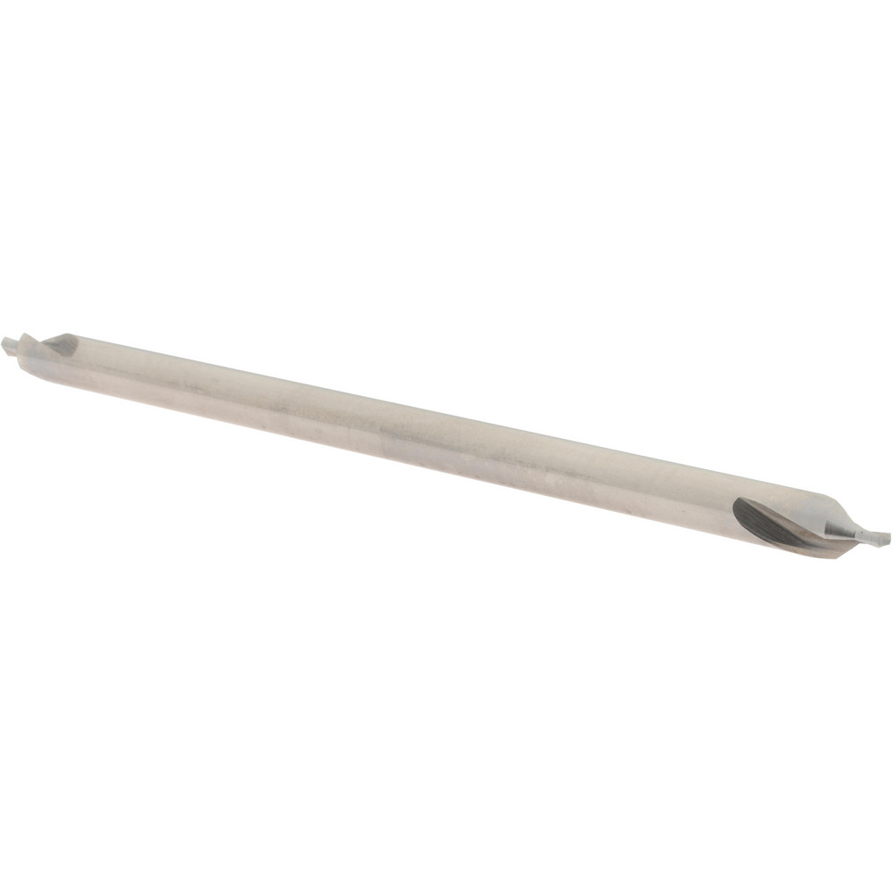 Hertel Combination Drill & Countersink: #4, 5/16" Body Dia, 118 deg, High-Speed Steel - H-81154L04060