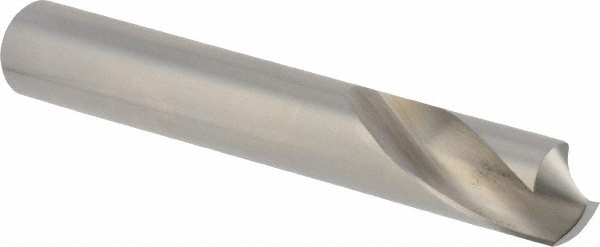 Precision Twist Drill Spotting Drill: 5/8" Dia, 120 deg, 4-3/8" OAL, High-Speed Steel - 6000081