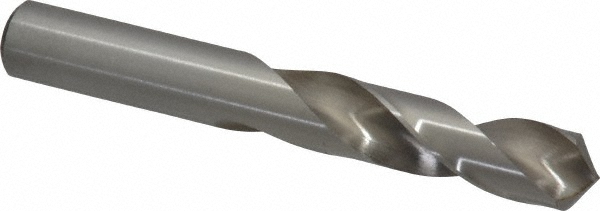 Precision Twist Drill Spotting Drill: 5/8" Dia, 120 deg, 4-3/8" OAL, High-Speed Steel - 6000081