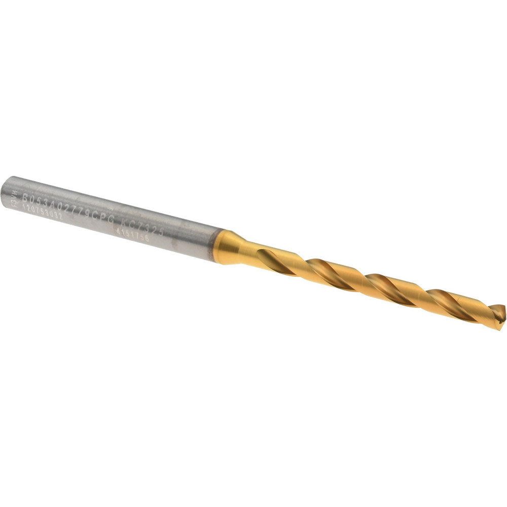 Magafor Spotting Drill: 1" Dia, 120 deg, 5-3/8" OAL, Cobalt M-35 (HSS-E) - 80099625400