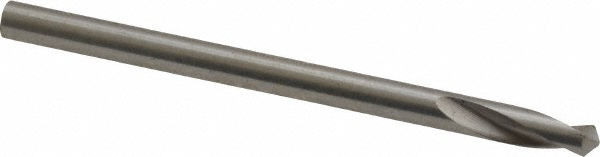 Guhring Spotting Drill: 3.00 mm Dia, 120 deg, 46 mm OAL, High-Speed Steel - 9005670030000