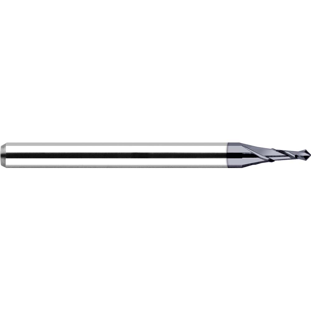 Micro 100 Spotting Drill: 1/8" Dia, 140 deg, 1-1/2" OAL, Solid Carbide - SPD-125-140