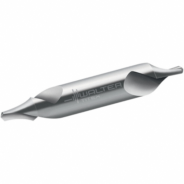 Walter-Titex Combination Drill & Countersink: 10.00 mm Body Dia, High-Speed Steel - 5073636