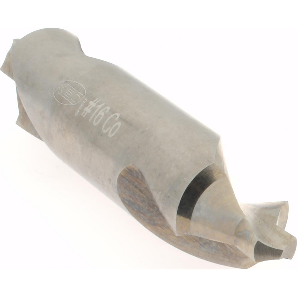 Keo Combination Drill & Countersink: #16, 1/2" Body Dia, 118 deg, Cobalt - 906-000-254