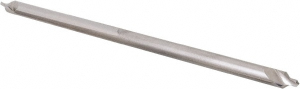 Hertel Combination Drill & Countersink: #3, 1/4" Body Dia, 118 deg, High-Speed Steel - H-81154L03060