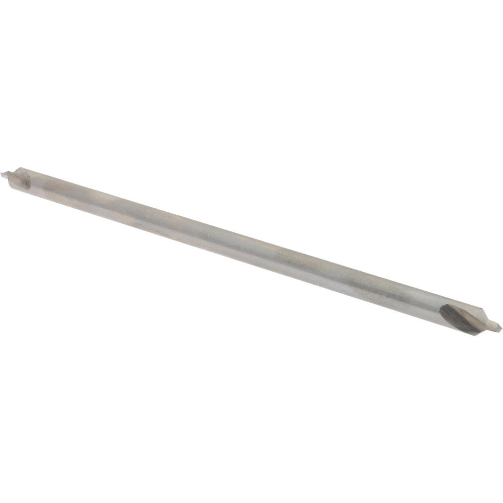 Hertel Combination Drill & Countersink: #3, 1/4" Body Dia, 118 deg, High-Speed Steel - H-81154L03060