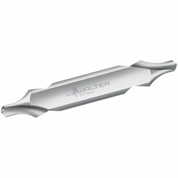 Walter-Titex Combination Drill & Countersink: 10.00 mm Body Dia, High-Speed Steel - 5073568