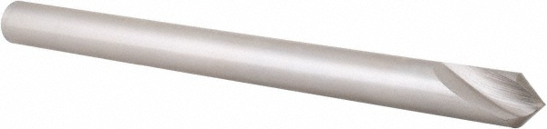 Hertel Spotting Drill: 3/4" Dia, 90 deg, 10" OAL, High-Speed Steel - H-8119C190510