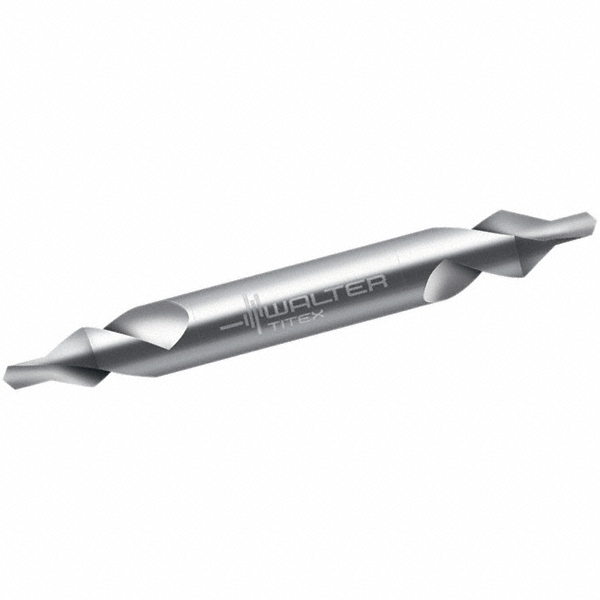 Walter-Titex Combination Drill & Countersink: #1, 3.18 mm Body Dia, High-Speed Steel - 5073670