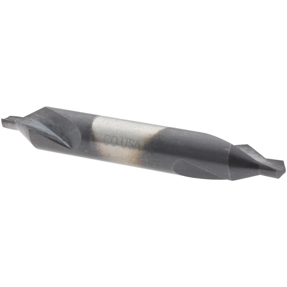 Titan USA Combination Drill & Countersink: #4, 5/16" Body Dia, 118 deg, Cobalt - CS37004