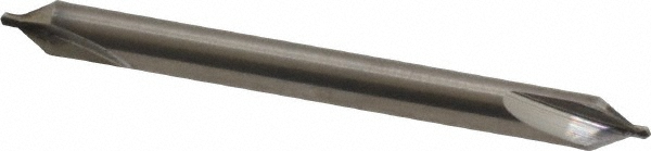 Titan USA Combination Drill & Countersink: #0, 1/8" Body Dia, 118 deg, Solid Carbide - CS30010