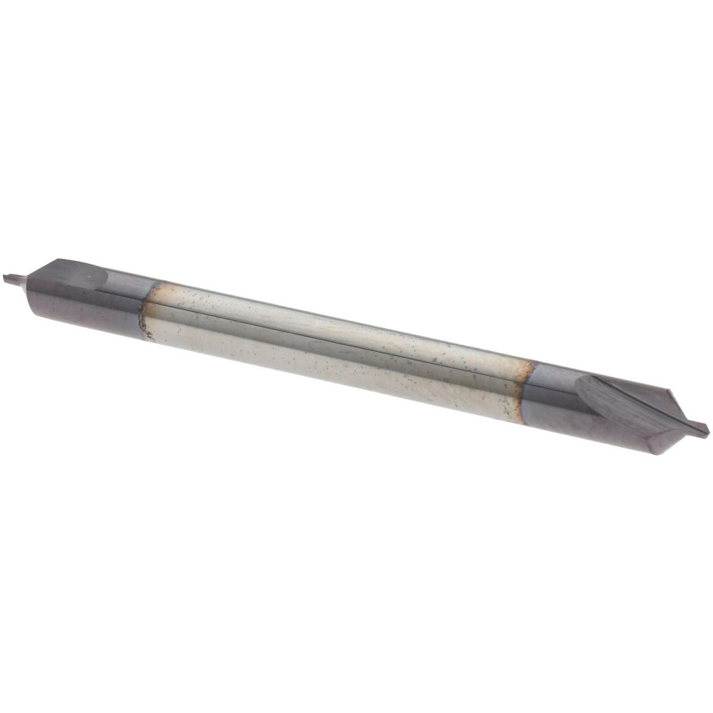 Titan USA Combination Drill & Countersink: #0, 1/8" Body Dia, 118 deg, Solid Carbide - CS30010
