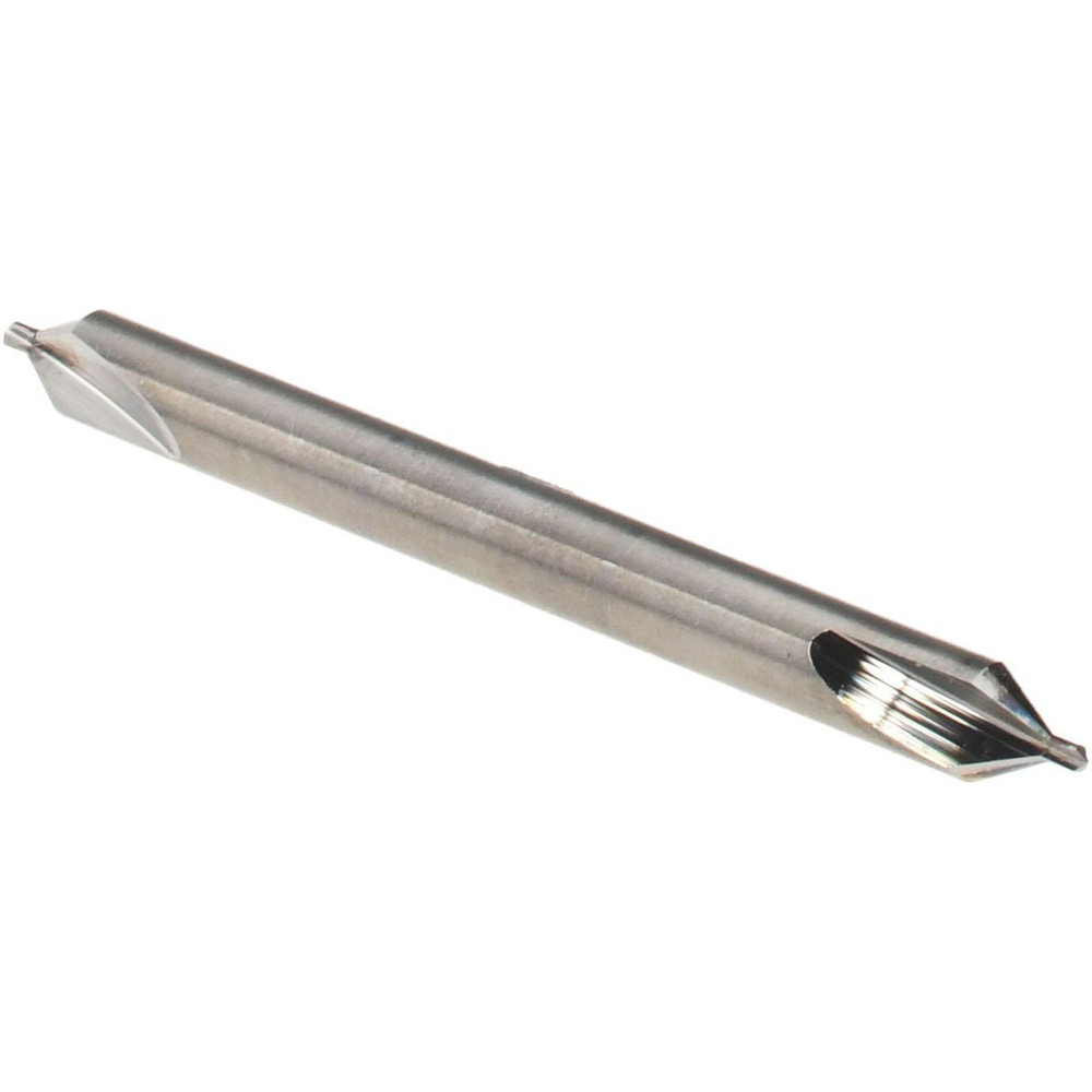 Titan USA Combination Drill & Countersink: #0, 1/8" Body Dia, 118 deg, Solid Carbide - CS30010