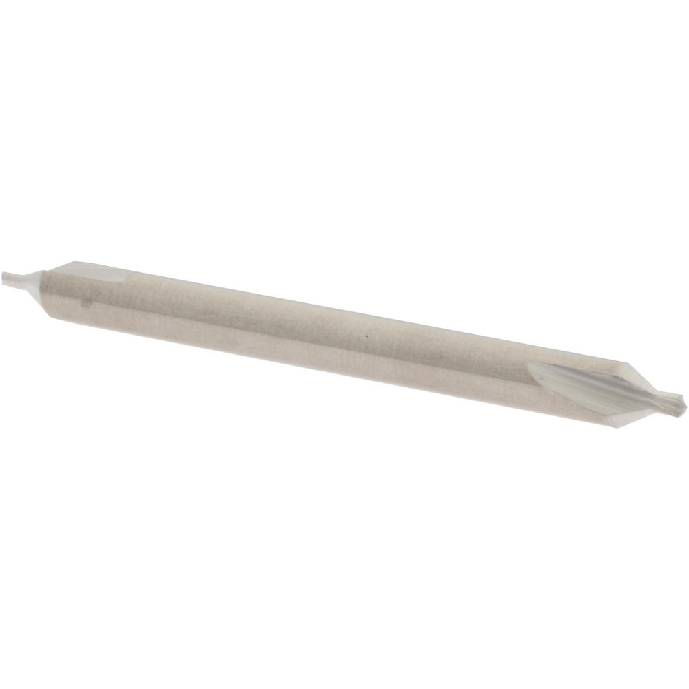 Titan USA Combination Drill & Countersink: #0, 1/8" Body Dia, 118 deg, Solid Carbide - CS30010