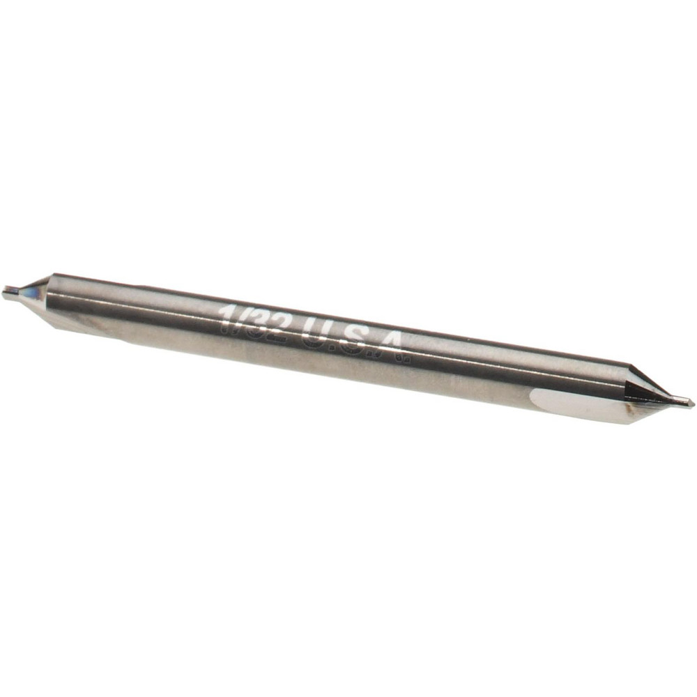Titan USA Combination Drill & Countersink: #0, 1/8" Body Dia, 118 deg, Solid Carbide - CS30010