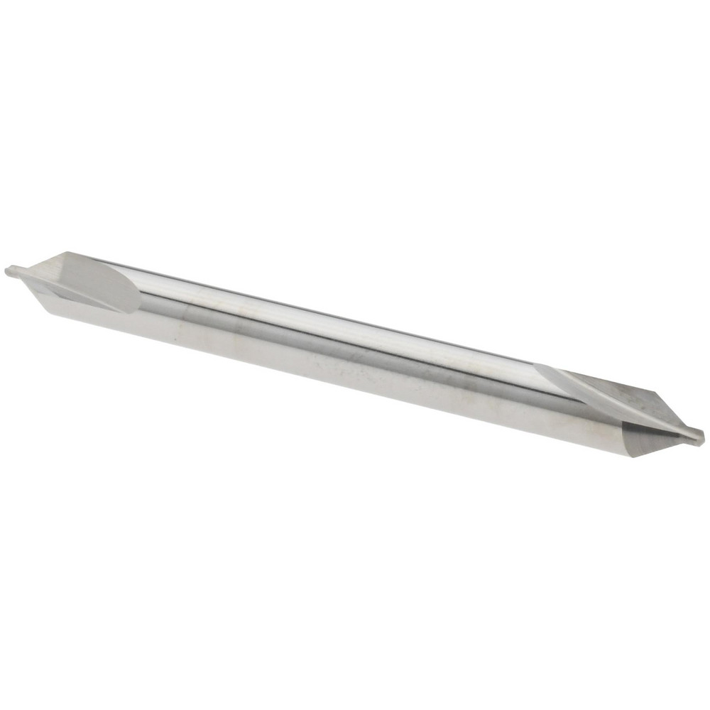 Titan USA Combination Drill & Countersink: #0, 1/8" Body Dia, 118 deg, Solid Carbide - CS30010