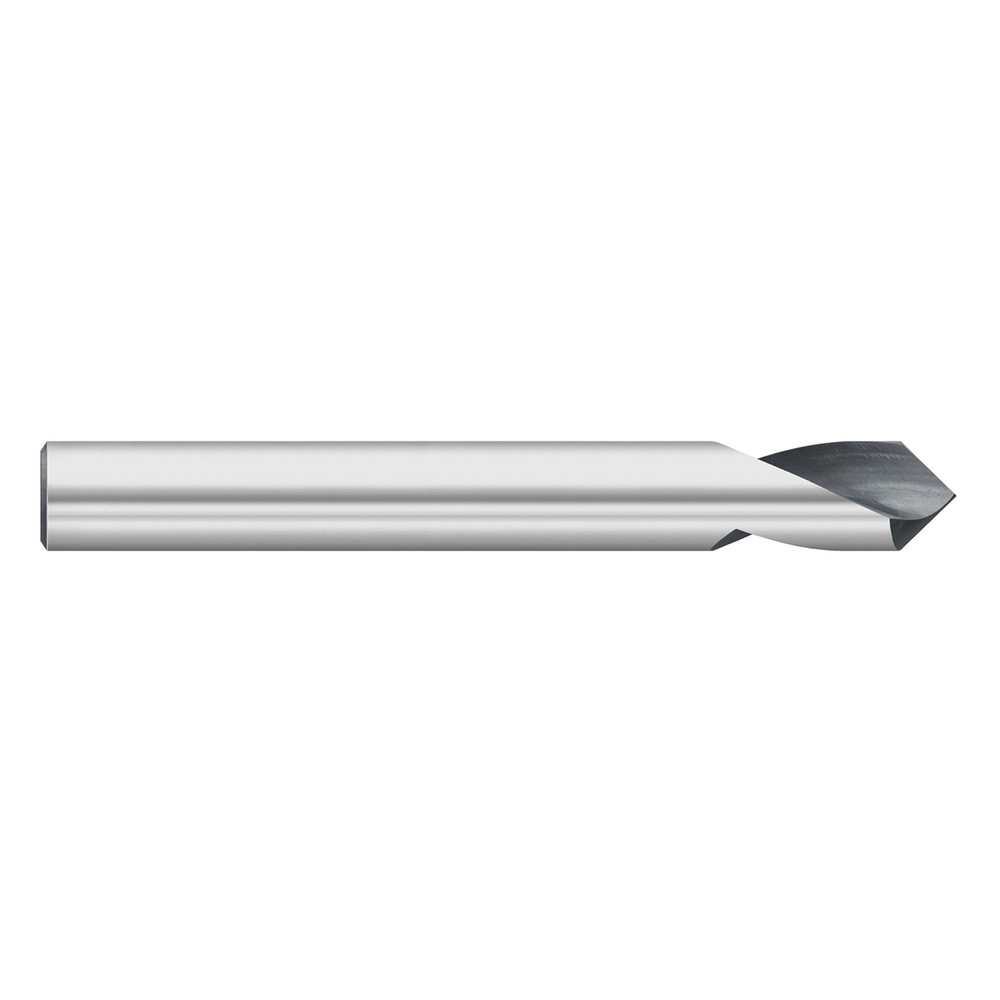 Titan USA Spotting Drill: 1/16" Dia, 90 deg, 2" OAL, Solid Carbide - TC18702
