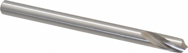Guhring Spotting Drill: 4.00 mm Dia, 120 deg, 55 mm OAL, High-Speed Steel - 9005560040000