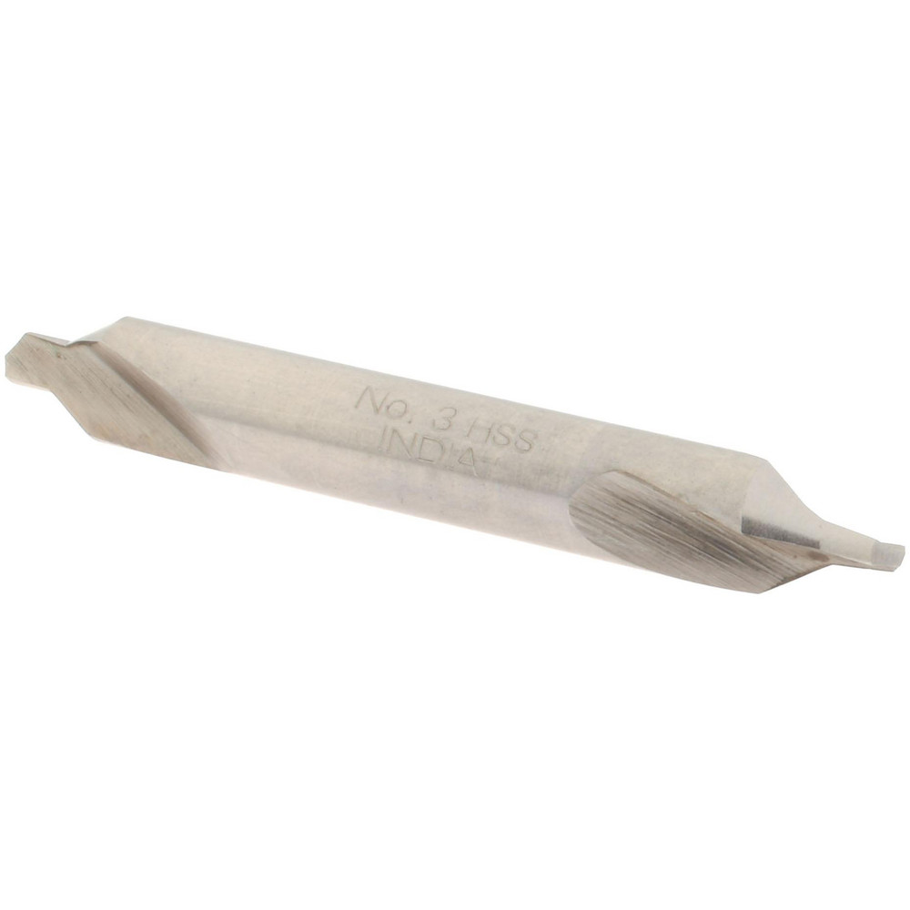 Value Collection Combination Drill & Countersink: #1, 1/8" Body Dia, High-Speed Steel - 156400001000000