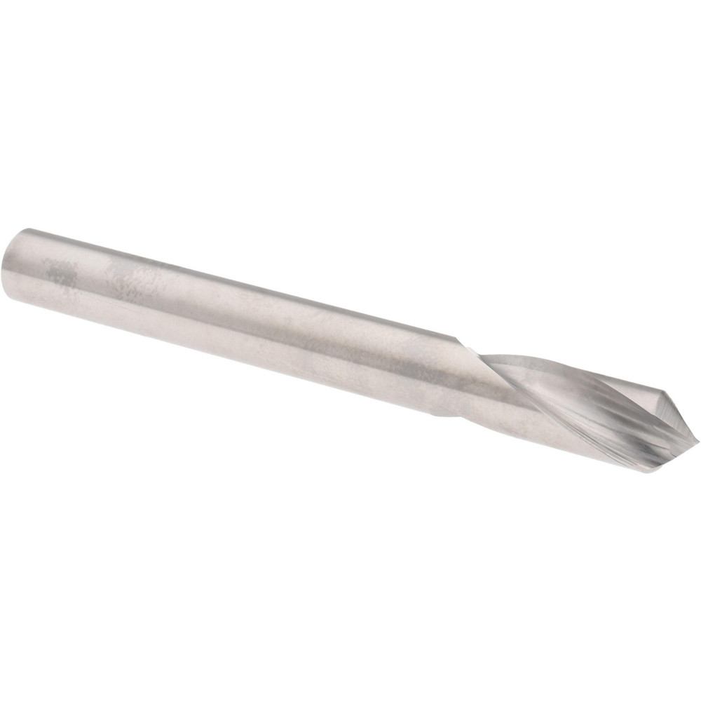 Walter-Titex Spotting Drill: 8.00 mm Dia, 90 deg, 79 mm OAL, Solid Carbide - 5058255