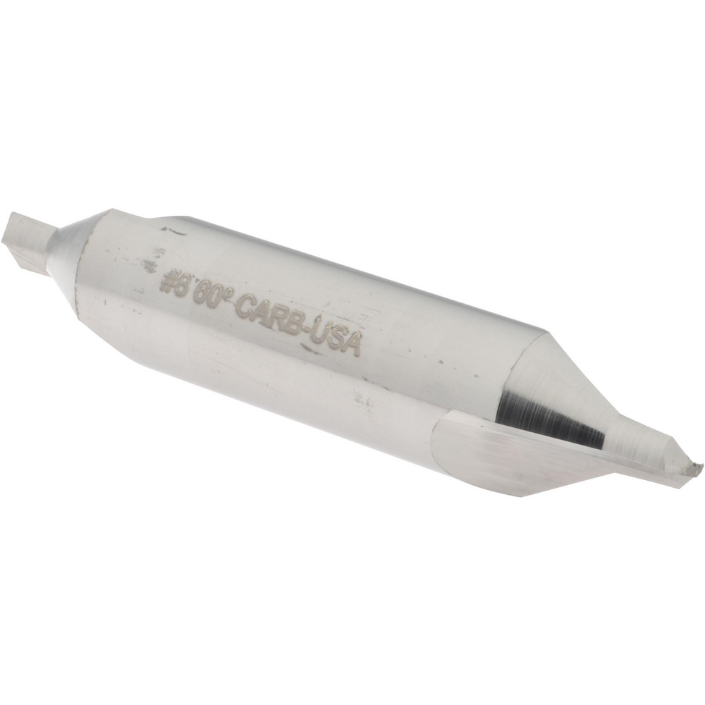 Value Collection Combination Drill & Countersink: #8, 3/4" Body Dia, High-Speed Steel - 156400008000000