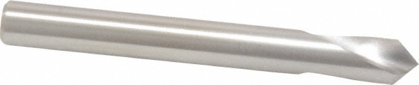 Walter-Titex Spotting Drill: 10.00 mm Dia, 90 deg, 89 mm OAL, High-Speed Steel - 5153694