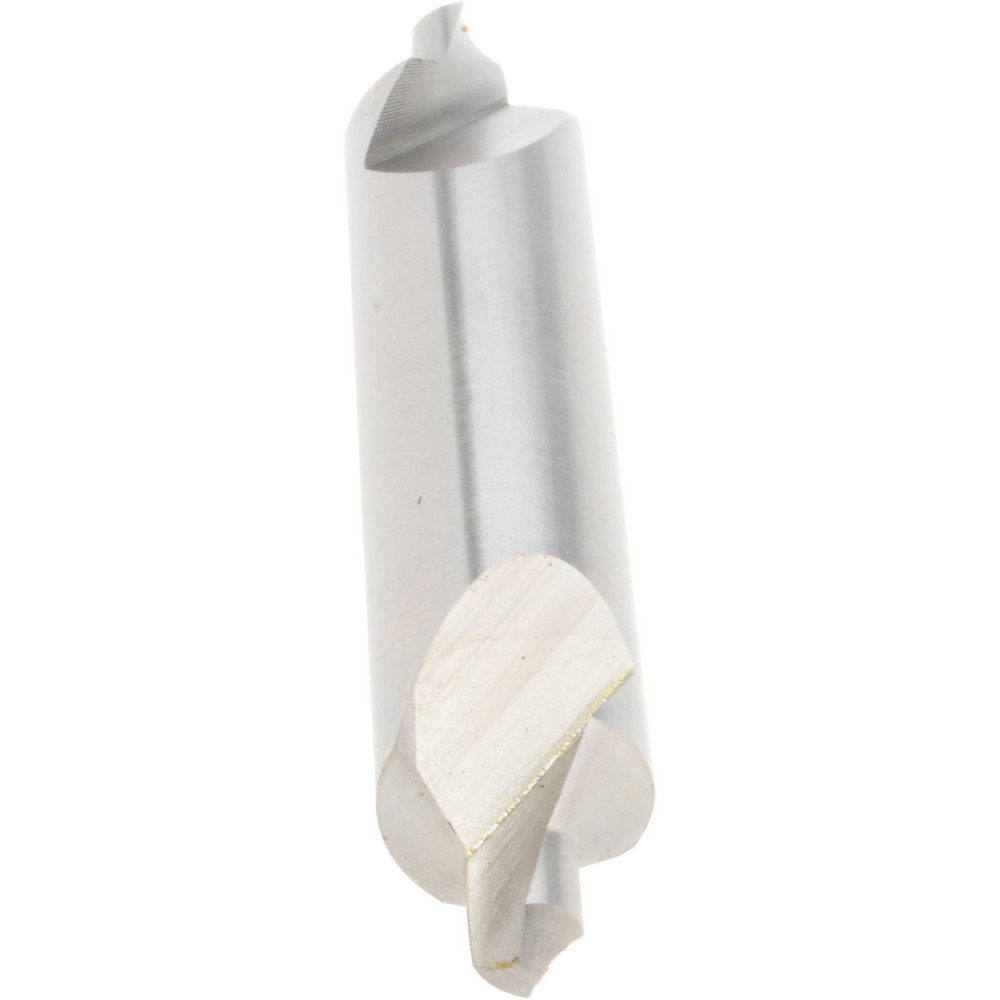 Hertel Combination Drill & Countersink: #6, 1/2" Body Dia, 118 deg, High-Speed Steel - H-81154060000