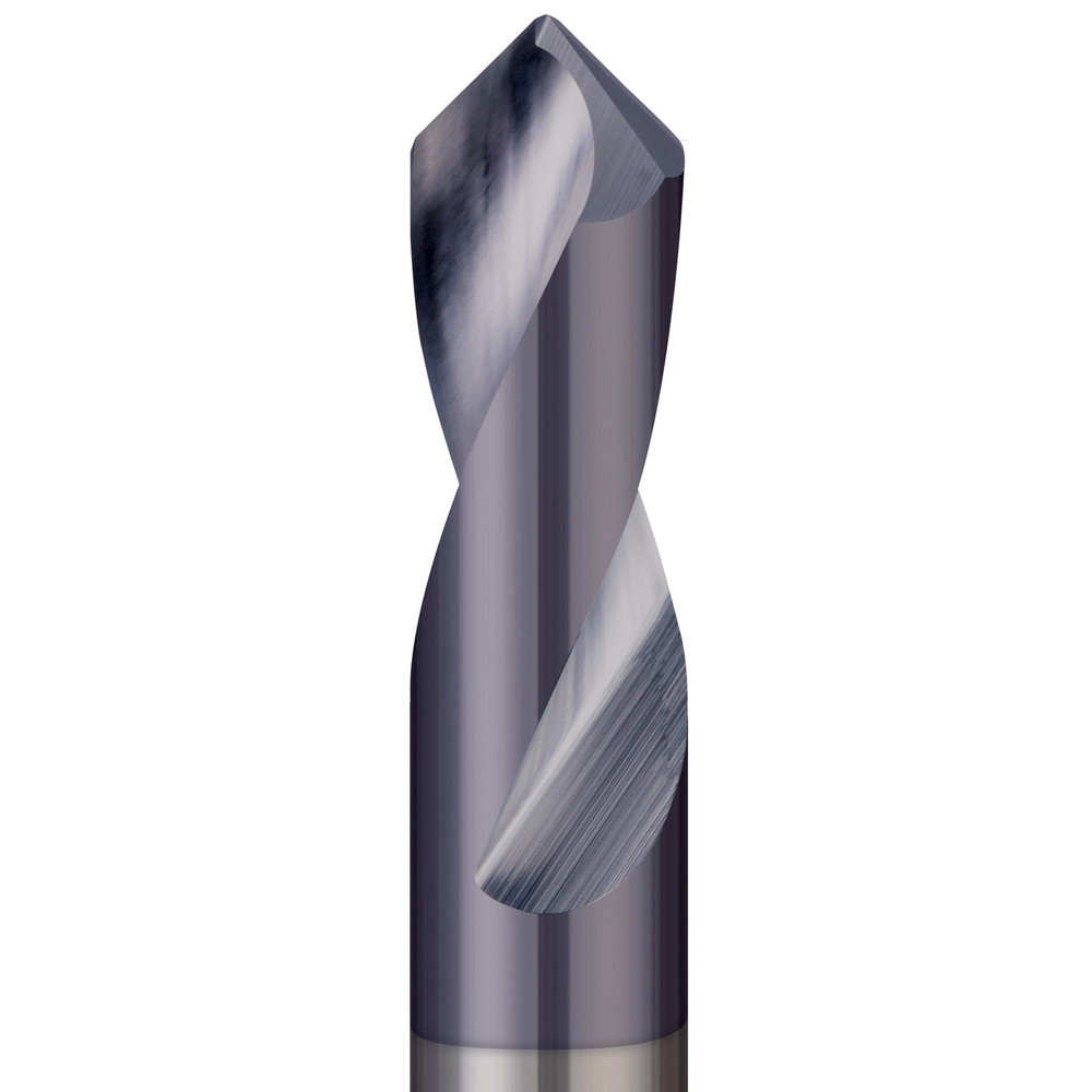 Micro 100 Spotting Drill: 3/32" Dia, 90 deg, 1-1/2" OAL, Solid Carbide - SPD-093-090X