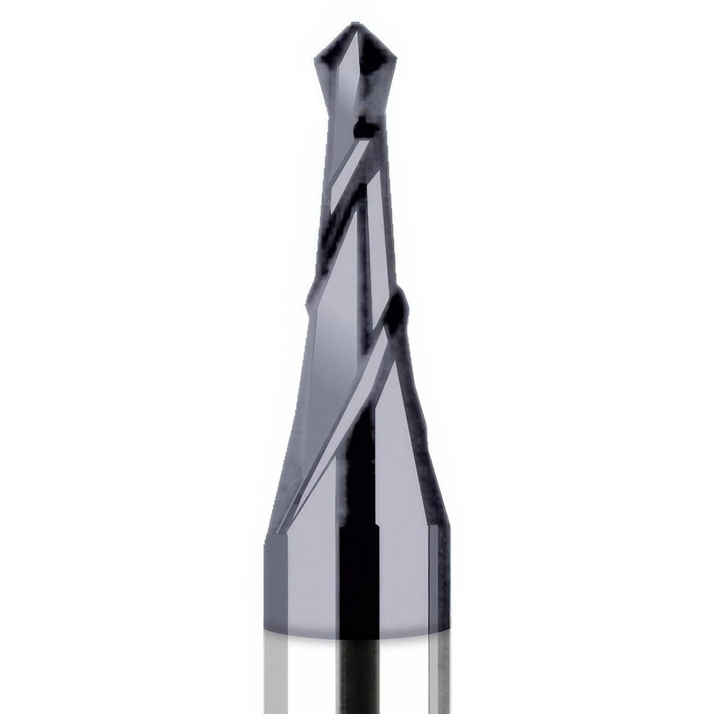 Harvey Tool Spotting Drill: 1/8" Dia, 142 deg, 1-1/2" OAL, Solid Carbide - 752608-C3