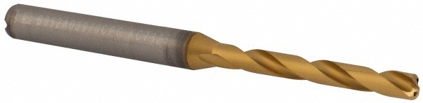 Kennametal Spotting Drill: 6.00 mm Dia, 120 deg, 54 mm OAL, Solid Carbide - 1191620