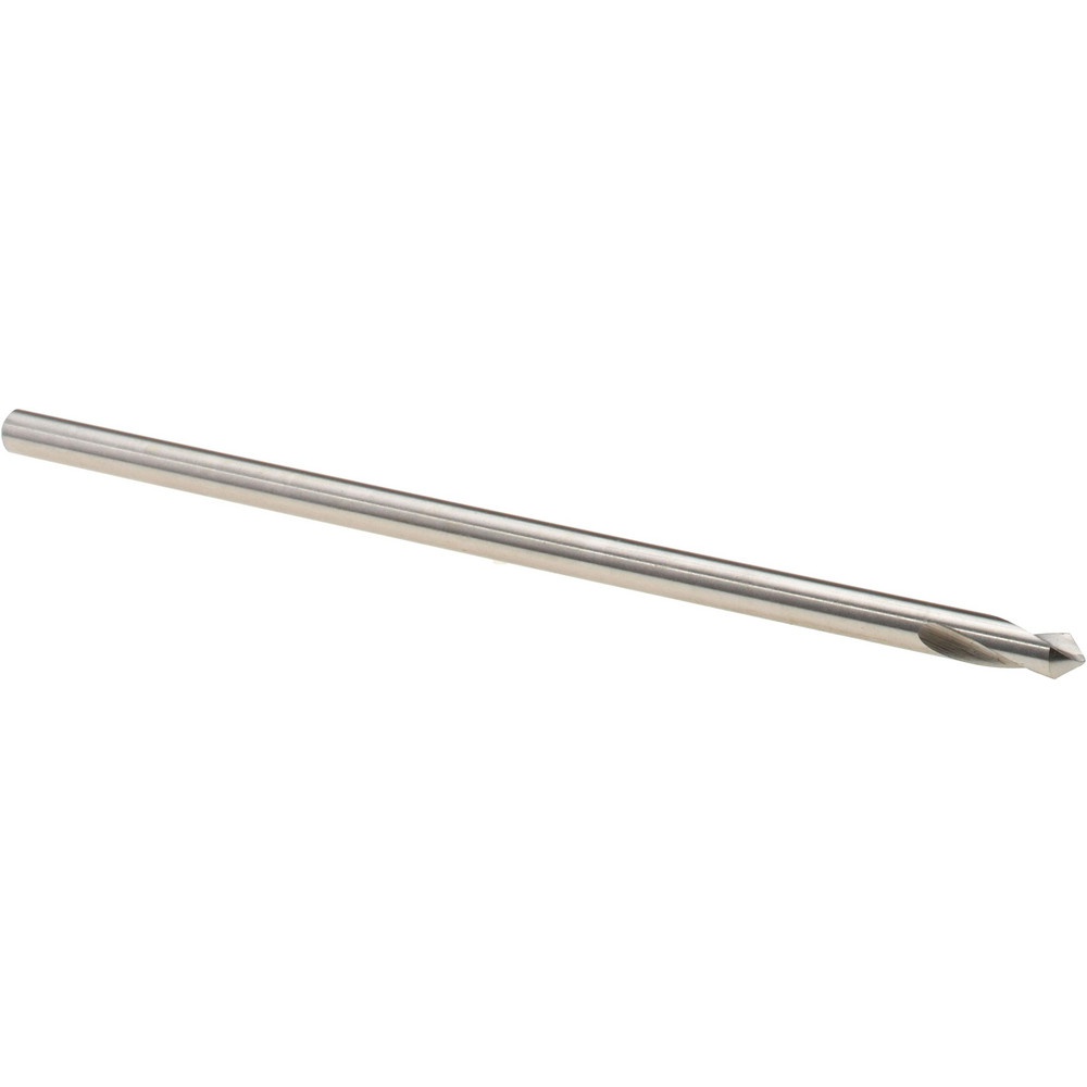 Walter-Titex Spotting Drill: 10.00 mm Dia, 90 deg, 170 mm OAL, High-Speed Steel - 5153685