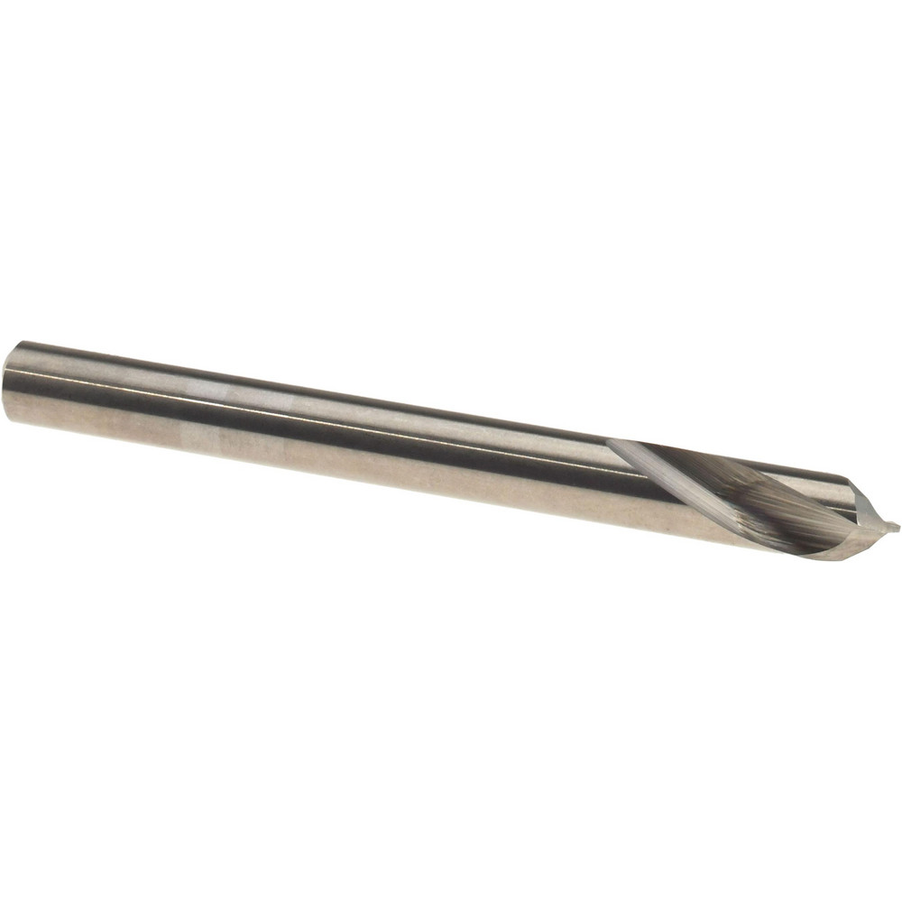 Harvey Tool Spotting Drill: 3/16" Dia, 60 deg, 2" OAL, Solid Carbide - 932812