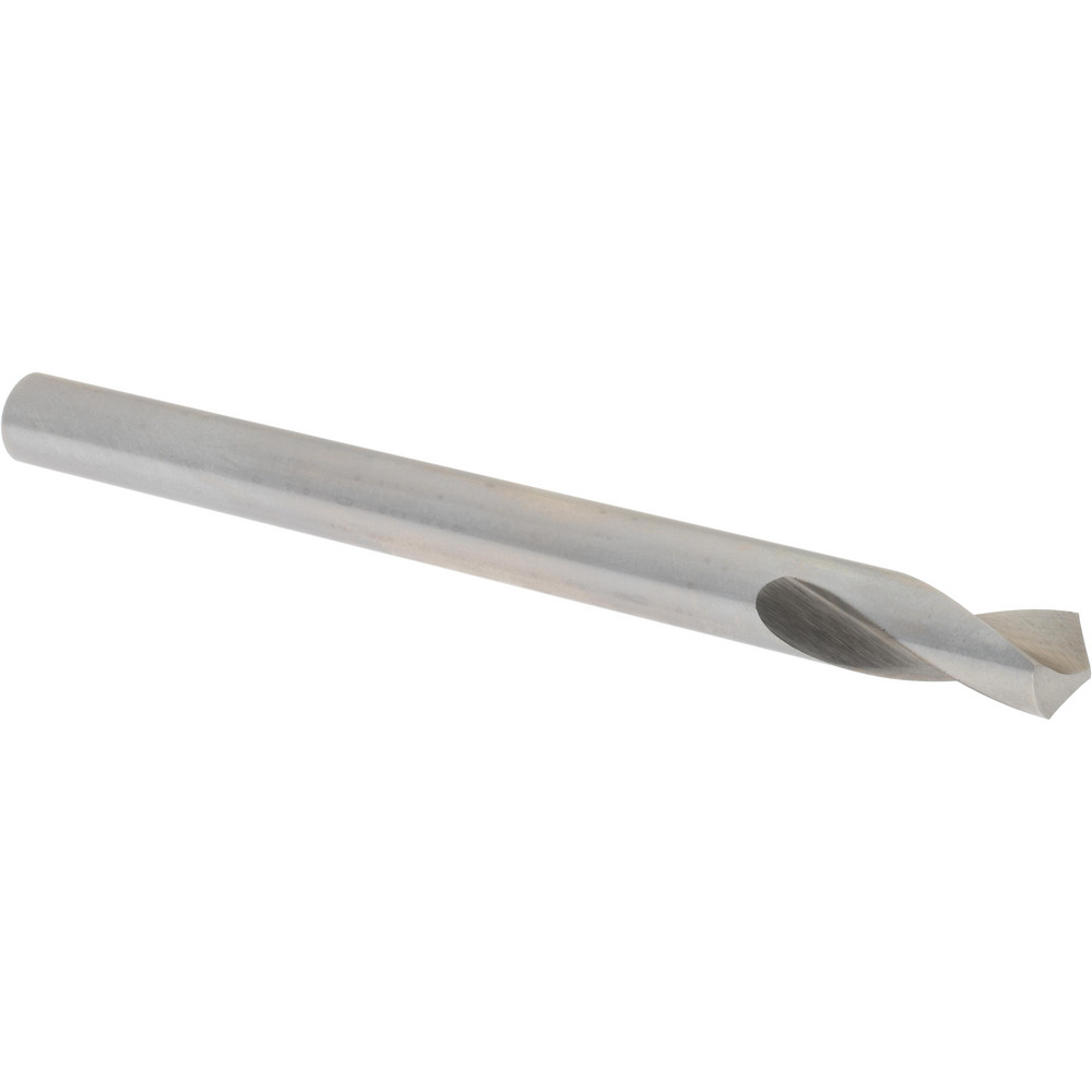 Precision Twist Drill Spotting Drill: 1/2" Dia, 120 deg, 6" OAL, High-Speed Steel - 6000122