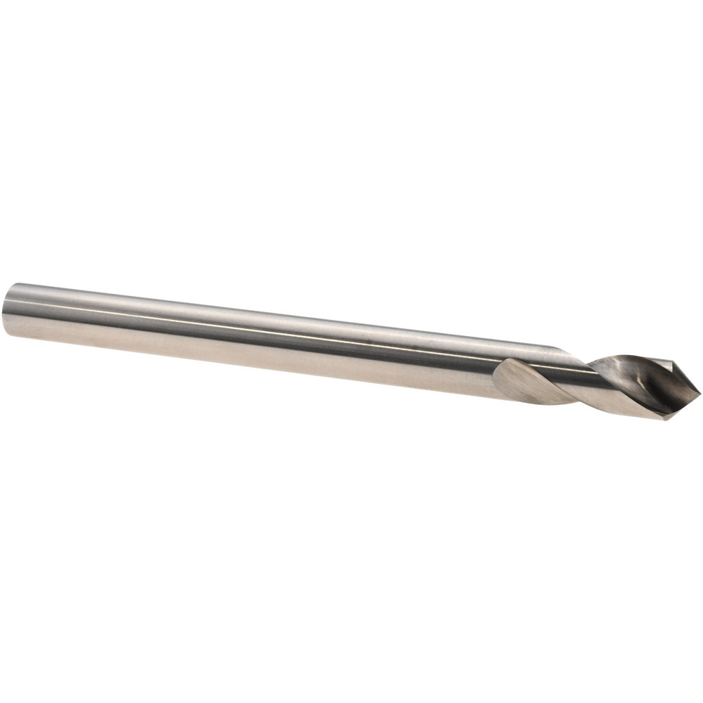 Precision Twist Drill Spotting Drill: 1/2" Dia, 120 deg, 6" OAL, High-Speed Steel - 6000122