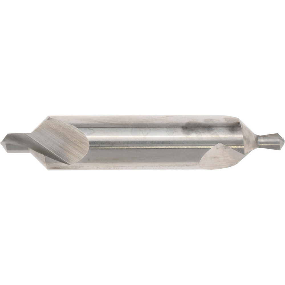 Hertel Combination Drill & Countersink: #7, 5/8" Body Dia, 118 deg, High-Speed Steel - H-81155070000