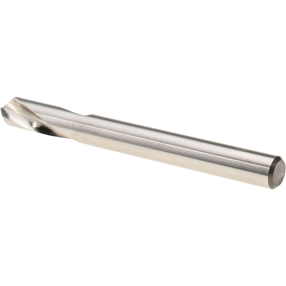 Walter-Titex Spotting Drill: 1/4" Dia, 90 deg, 2-19/32" OAL, High-Speed Steel - 5153692