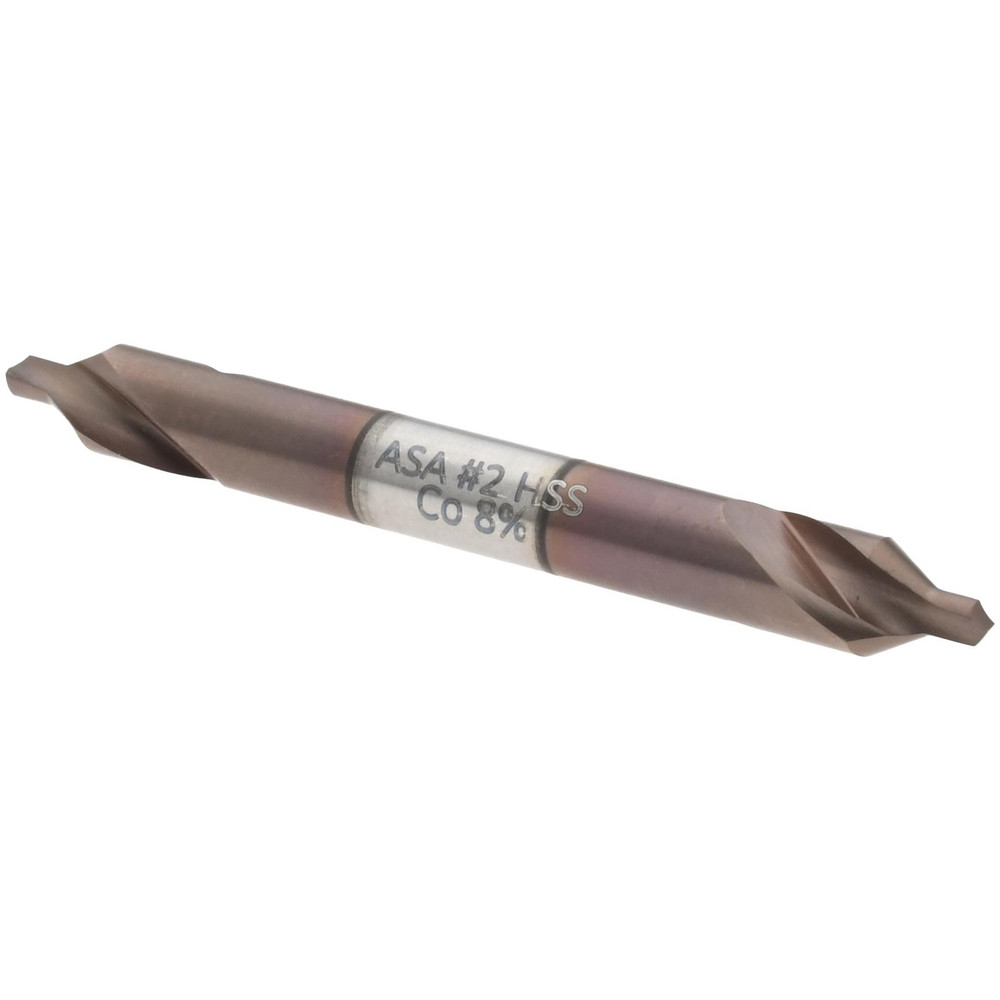 Magafor Combination Drill & Countersink: #7, 5/8" Body Dia, 118 deg, Cobalt - 80091507000