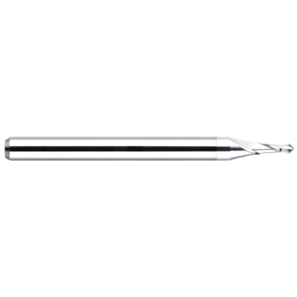 Harvey Tool Spotting Drill: 0.0300" Dia, 90 deg, 1.5000" OAL, Solid Carbide - 11430-C8