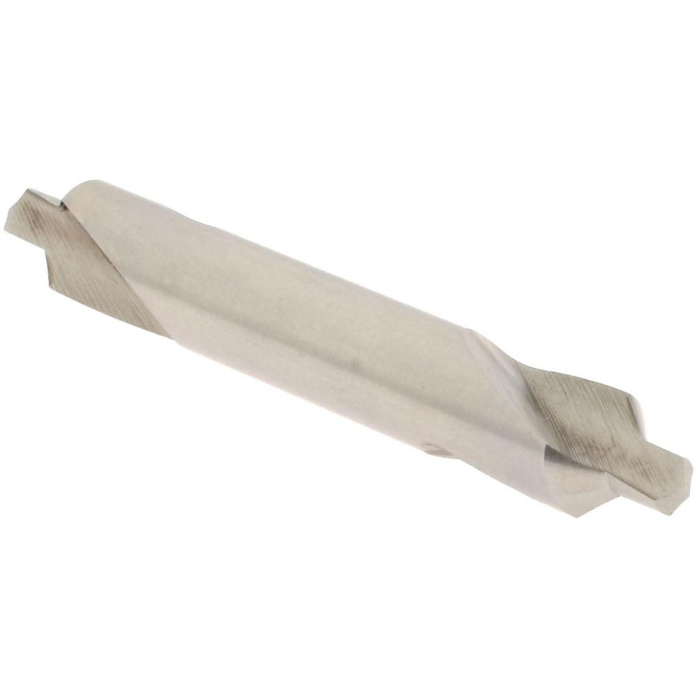 Value Collection Combination Drill & Countersink: #3, 1/4" Body Dia, High-Speed Steel - 1564000030000V0